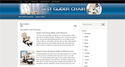 Desktop Screenshot of bestgliderchair.com