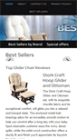 Mobile Screenshot of bestgliderchair.com